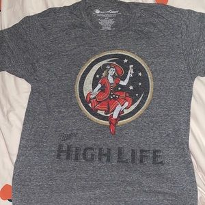 Miller Coors HighLife Logo Tshirt